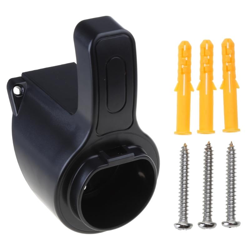 Держатель док-станции для кабеля зарядки электромобиля, фиксированный кронштейн гнезда