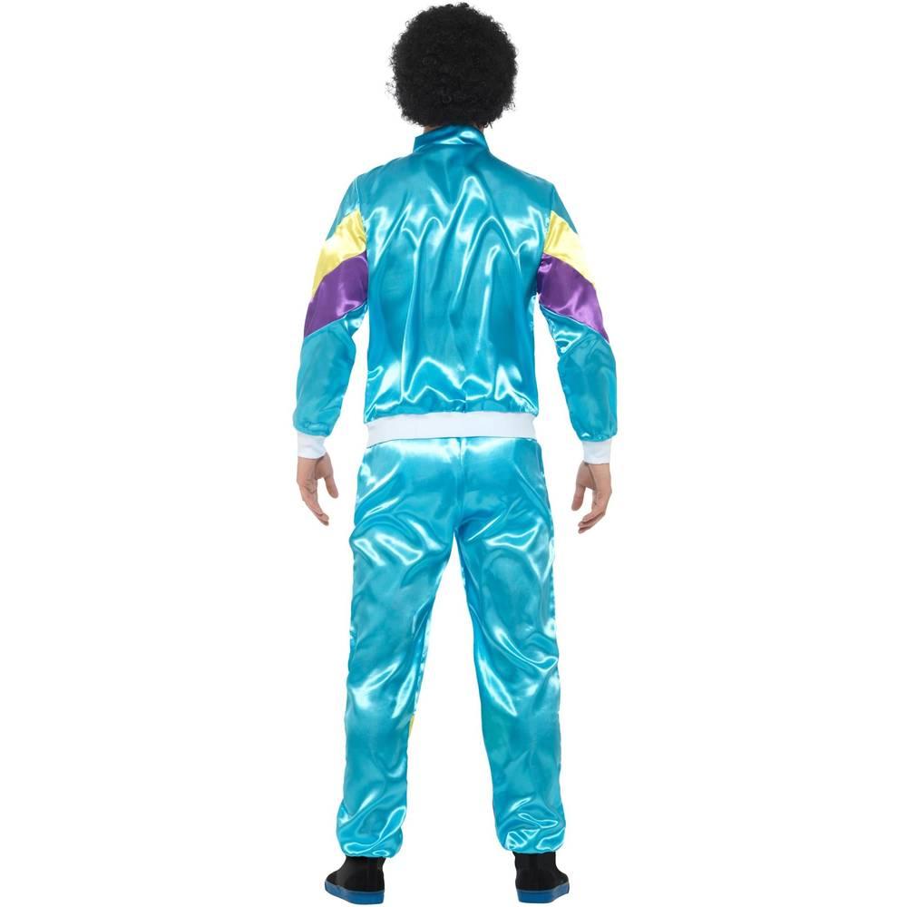 Smiffys Унисекс Взрослый 80-е Пик моды 80-е Shell Костюм Костюм Комплект