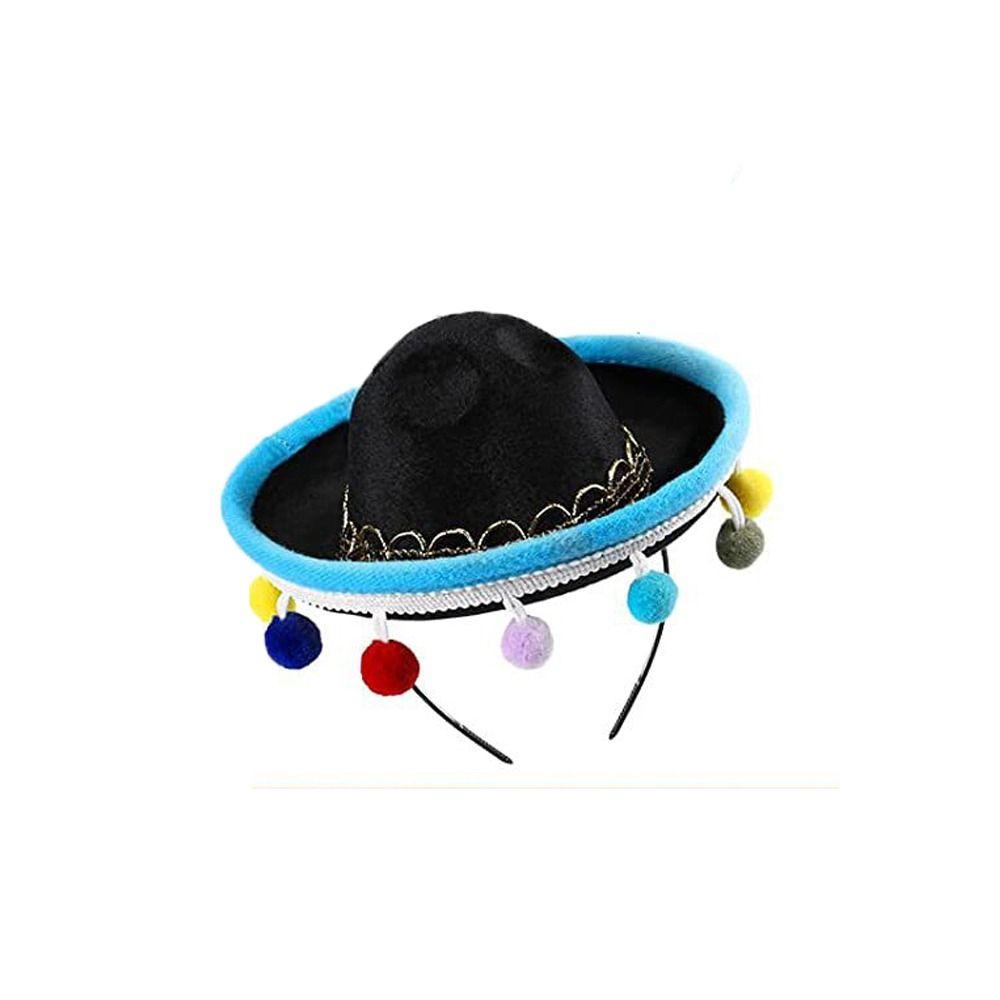 Party Supplies Performance Props Festival Headdress Mexican Hat Sombrero Headbands Hair Hoops