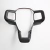 For Ford Mustang 2024 2025 ABS CarbonFiber Car Steering Wheel Trim direction Control Button Frame Cover Interior Accessories