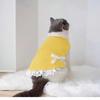 Одежда для домашних животных Собака Кошка Милый жилет Утолщенный жилет Теплая куртка Имитация выпадения шерсти Маленькая собака