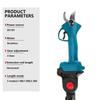 2.3M Extension Pole Brushless Cordless Electric Scissor Portable Pruning Shears Efficient Fruit Tree Bonsai Pruning Branche Cutter Blue