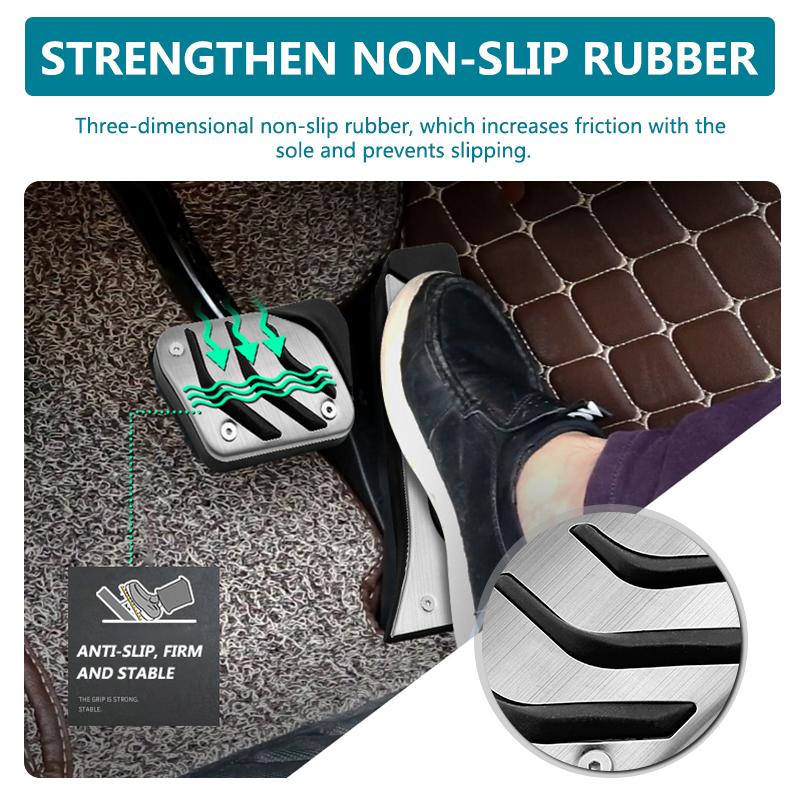 Стайлинг автомобиля, спортивные топливные тормозные педали для BMW 1, 2, 3, 4 серии M3, M4, E87, E90, F20, F21, F30, F32, F36, F80, F82, подставка для ног, тормоз