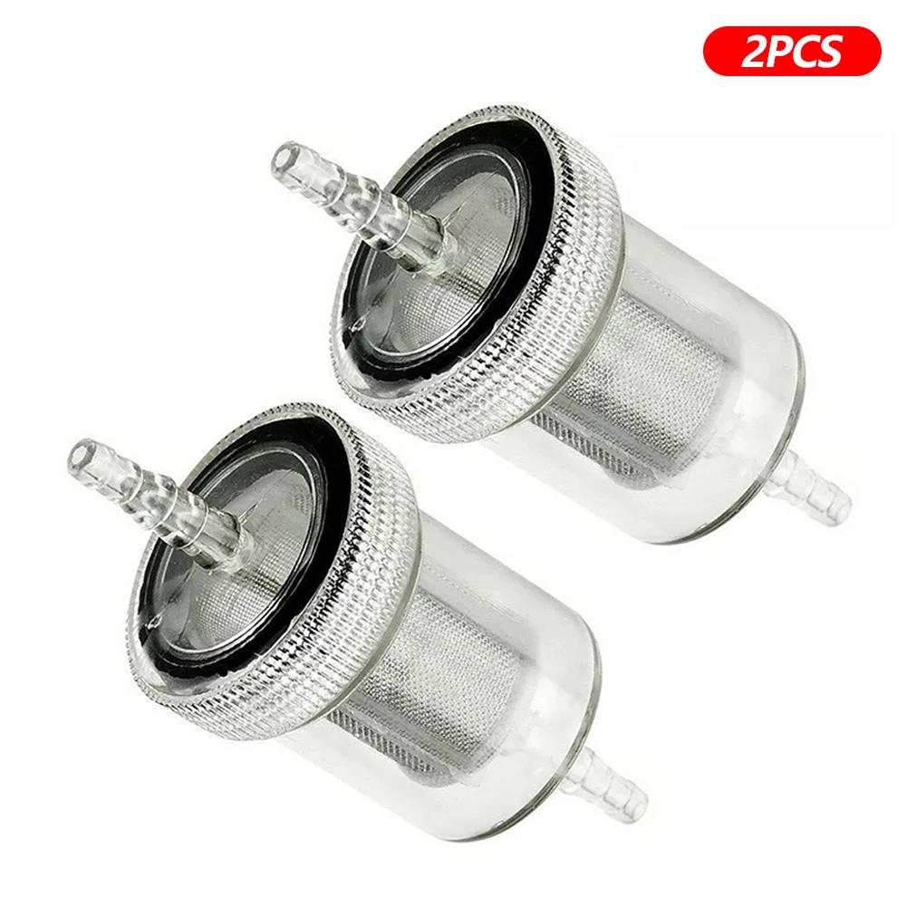 2Pcs 4mm Diesel In-Line Fuel Filter Kit For Webasto Eberspacher Air Heater Diesel Set Car Air Parking Heater Oil Fuel Filter Fuel Filters5