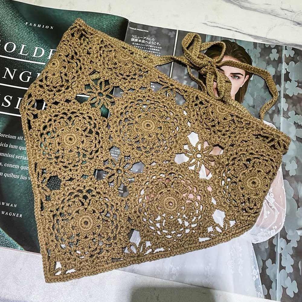 Fashion Vintage Knitted Lace Headwear Headband Triangle Scarf Hair Scarf