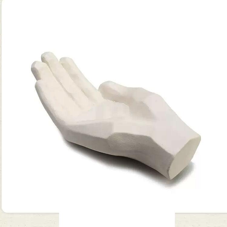 Поделки из смолы Геометрический хрустальный шар Пальма Орнамент Художественная ручная скульптура Обработчик мяча Декоративные фигурки Украшение для дома