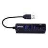 3 Ports USB Card Reader Hub 2 SD/TF Adapter Splitter Combo for Computer
