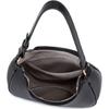 Women's Shoulder Bag Eco-Friendly Leather Multi-Compartment Black Large Capacity Tote