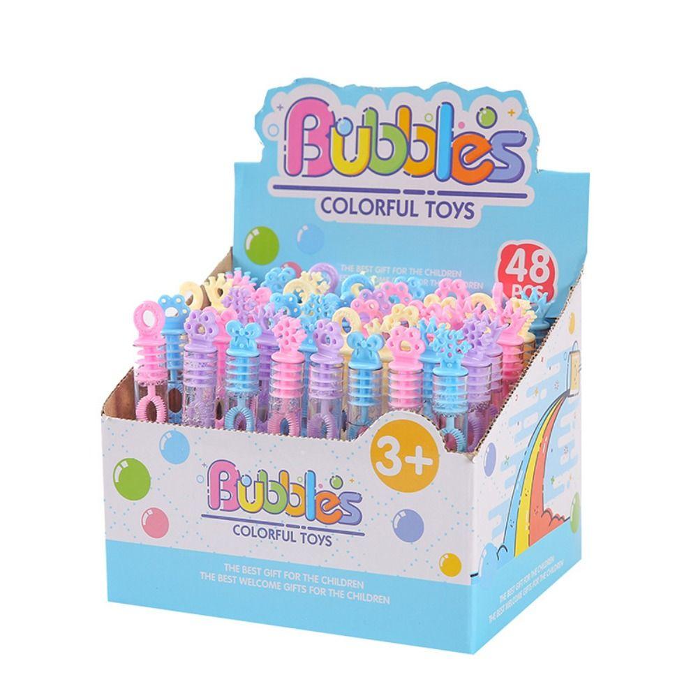 Handheld Heart Bow Bubble Maker Soap Cat Paw Bubble Blower Colorful Bubble Tube Toy Amusement Park