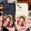 Happy Luffy Pattern Phone Case for iPhone Samsung Galaxy Xiaomi Redmi POCO HUAWEI Honor Shockproof Rubber Cover Casing