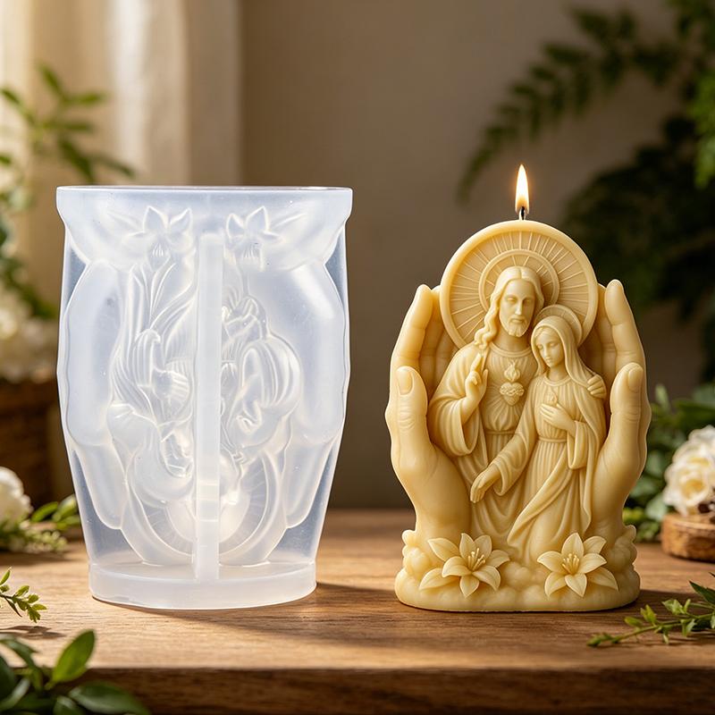 Xiaomi 3D Скульптура Человека Свеча Силиконовая Форма Религиозная Дева Ангел Фея Богиня Воин Фигура Ароматическое Мыло Воск Форма для Поделок Домашний Декор
