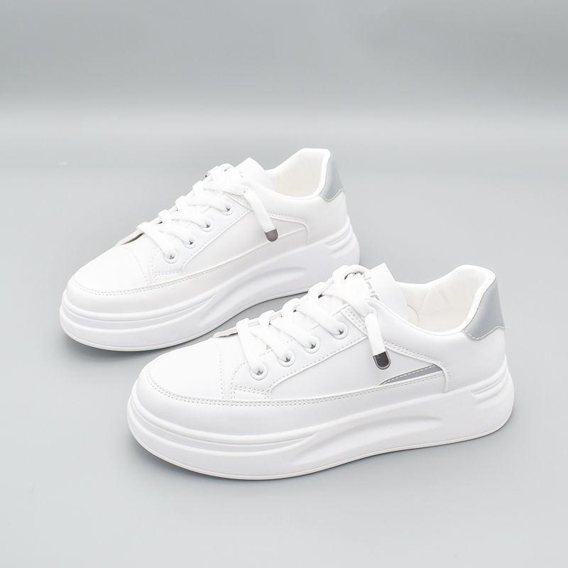 Спортивная обувь, женская весна-лето 2023, нескользящая повседневная обувь, непромокаемая кожаная обувь в Корейском стиле