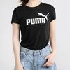 Puma Спортивная футболка с коротким рукавом и принтом для фитнеса, женская, черная 581631-01