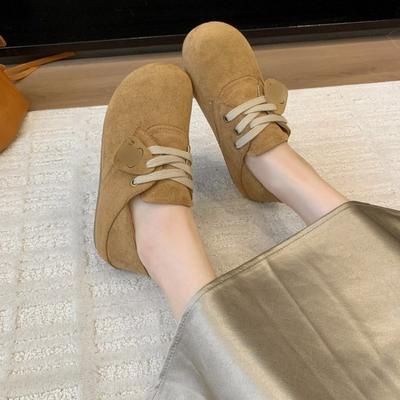 Модные и удобные женские осенние новые модели с одной педалью, ленивые туфли и две юбки.