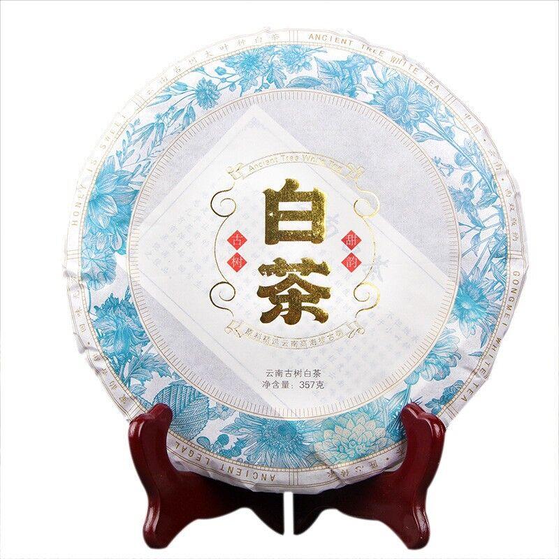 Премиум Золотой Белый Чай Пуэр Шэн Облакоподобный Белый Красота Сырой Чай Пуэр 357г