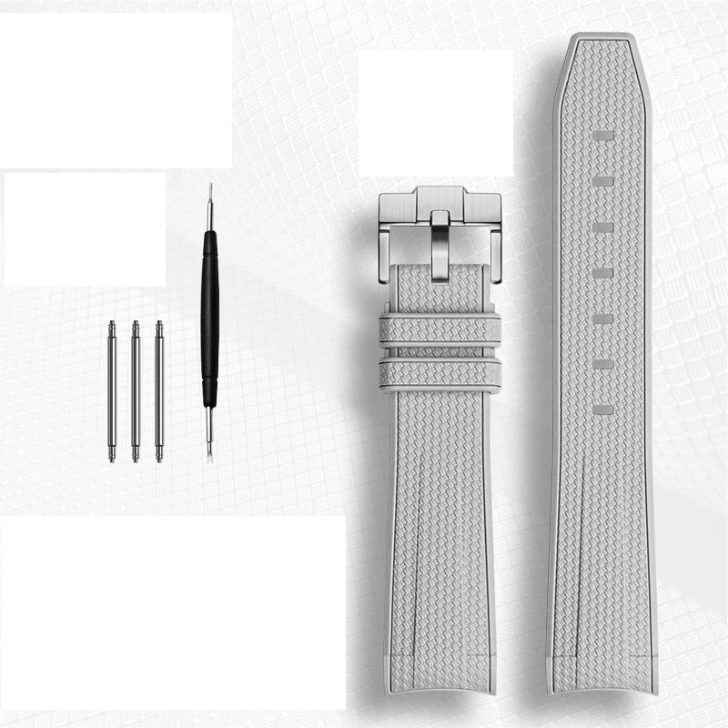 Резиновый ремешок для часов Rolex Omega X Swatch Joint MoonSwatch Constellation Водонепроницаемый Спортивный 20 мм Ремешок для часов Изогнутый конец