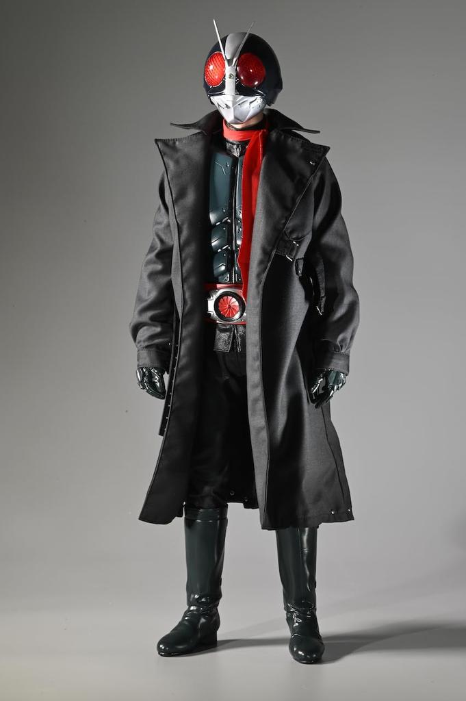 Kaiyodo Мега Мягкий Винил Камен Райдер Но. 2 (Шин Камен Райдер) Приблизительно 500 мм в высоту, не в масштабе, окрашенная ПВХ фигурка