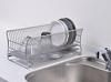 Pearl Metal Silicone Dish Drainer, Slim, Sliding Type, 18-8 Stainless Steel, Sustaina HB-5530