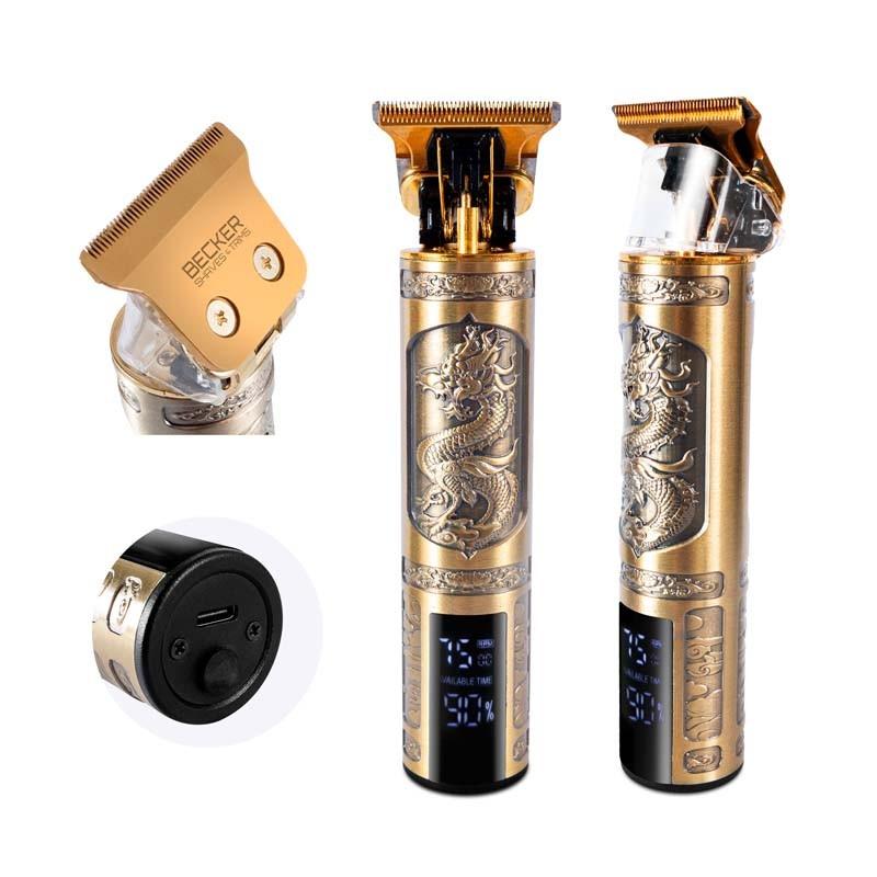 Twinbarber Bechek Cordless Metal Clipper Kit with Travel Case