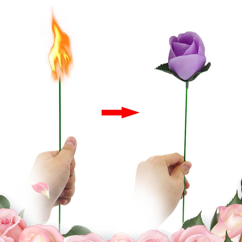 Реквизит Trick Flower Torch to Rose для взрослых Романтическая уникальная сценическая уличная вечеринка для