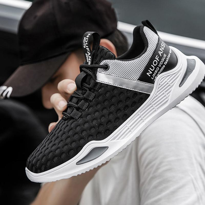 Mesh Breathable Men's Shoes Autumn Sports Shoes Trendy All-match Old Shoes