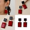 Earrings Resin Minimalist With Geometric Design For Women Summer Fashion