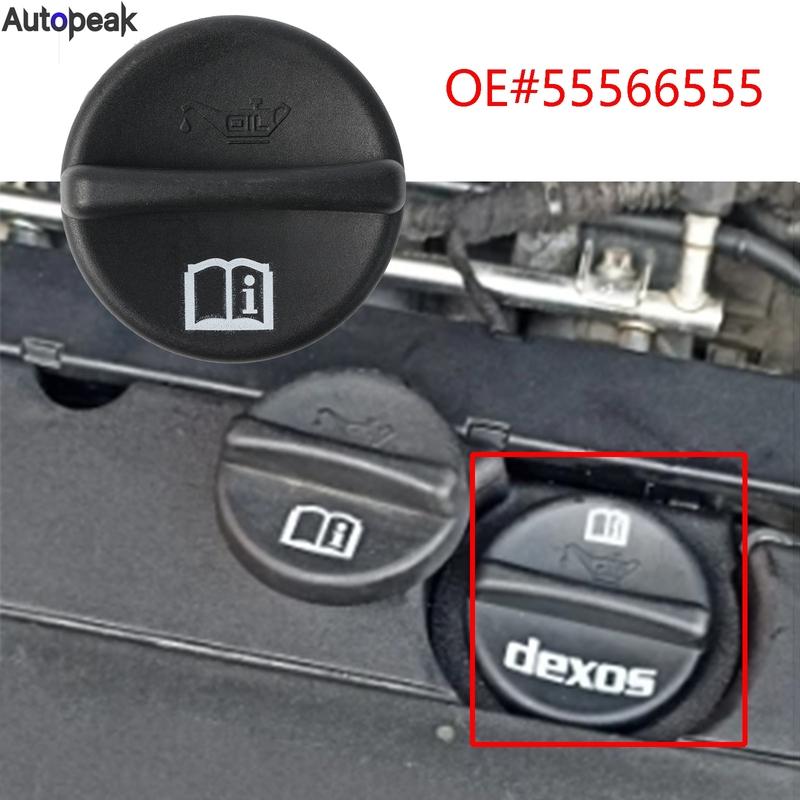 1X For Vauxhall Opel Astra Cascada Corsa Insignia Mokka X Zafira Engine Oil Petrol Fuel Tank Filler Cap Tank Cap Cover 55566555