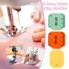 Anti-Curling Magnetic Seam Guide Locking Stitcher Positioning Tool Sewing Ruler  Sewing Accessories