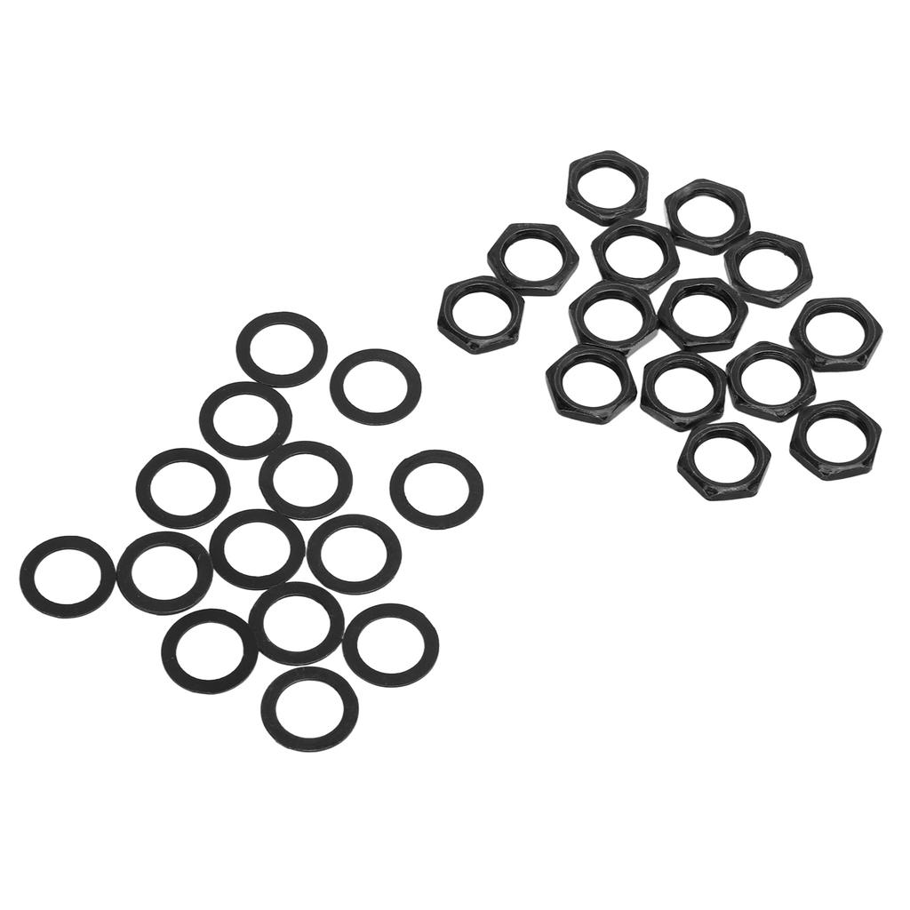 Гнездо для инструмента с резьбой G3 8, комплект металлических шайб, крепеж для электрогитары, бас-гитары