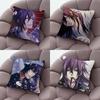 H-Hakuoki Хадзимэ Сайто Наволочка Плюшевая Ткань Мягкая Двусторонняя Печать Диван Теплая Зимняя Домашний Подарок Чехол для Подушки