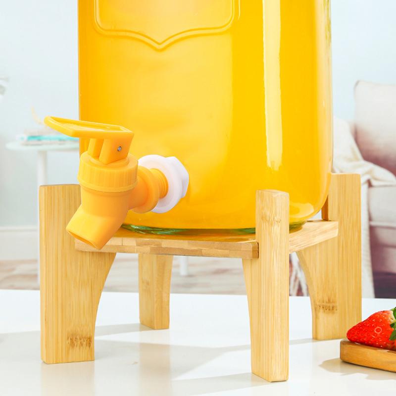 Press Type Juice Bucket Beverage Can Plastic Tap Gebotteld Water Dispenser Wire Diameter Spigot Crane Bibcocks 15Mm Nozzle