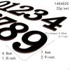 Wooden Numbers Shapes - 10pcs/Set