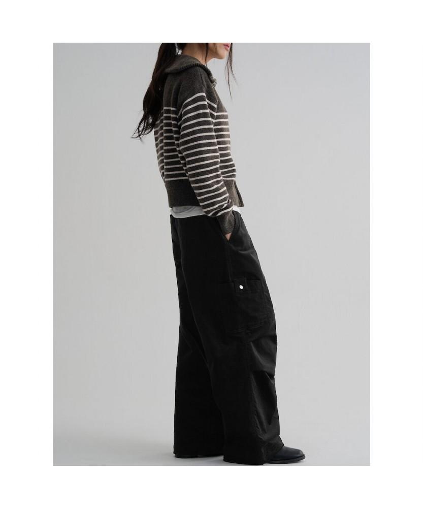 8SECONDS Velveteen Cargo Pants Black