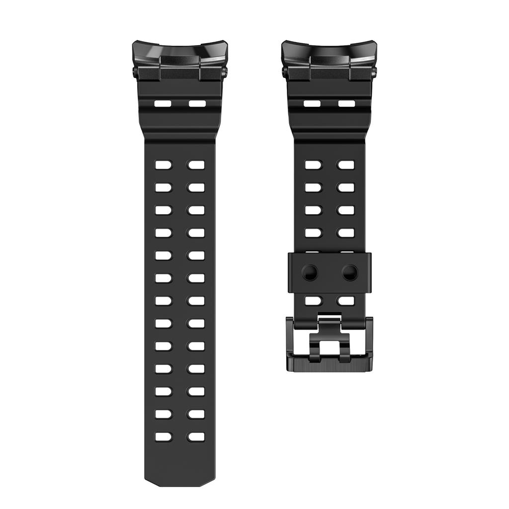 Прочный спортивный ремешок для Samsung Galaxy Watch 8 40 мм 44 мм, силиконовый ремешок с разъемом из нержавеющей стали для Galaxy Watch 8 Classic 46 мм