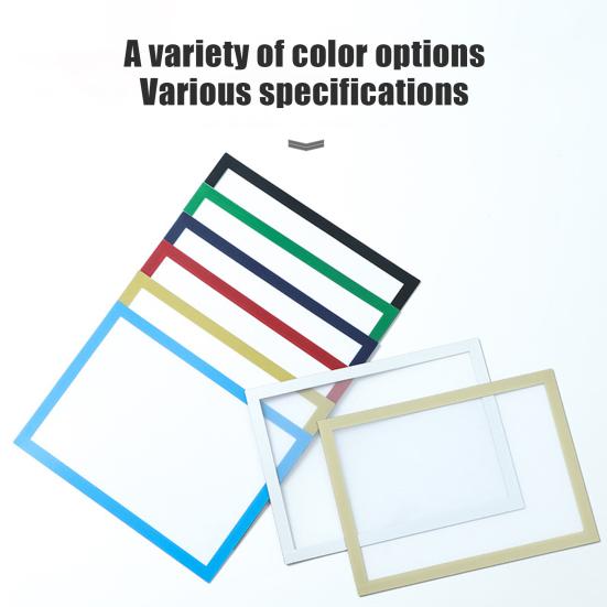 Магнитная фоторамка настенное крепление самоклеящаяся фоторамка формата A3/A4 документ