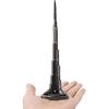 Souvenir Building Dubai Palm Statue Metal World Famous Landmark Building Model Home Office Decor Ornaments