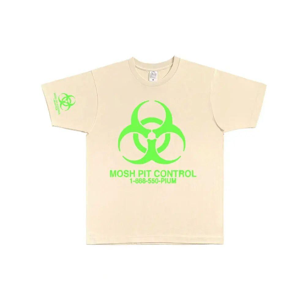 Футболка Homixide Gang Mosh Pit Control Playboi Carti Opium Мерч HXG Футболки Мужские Женские Хип-Хоп Оверсайз Хлопковый Топ Стритвир