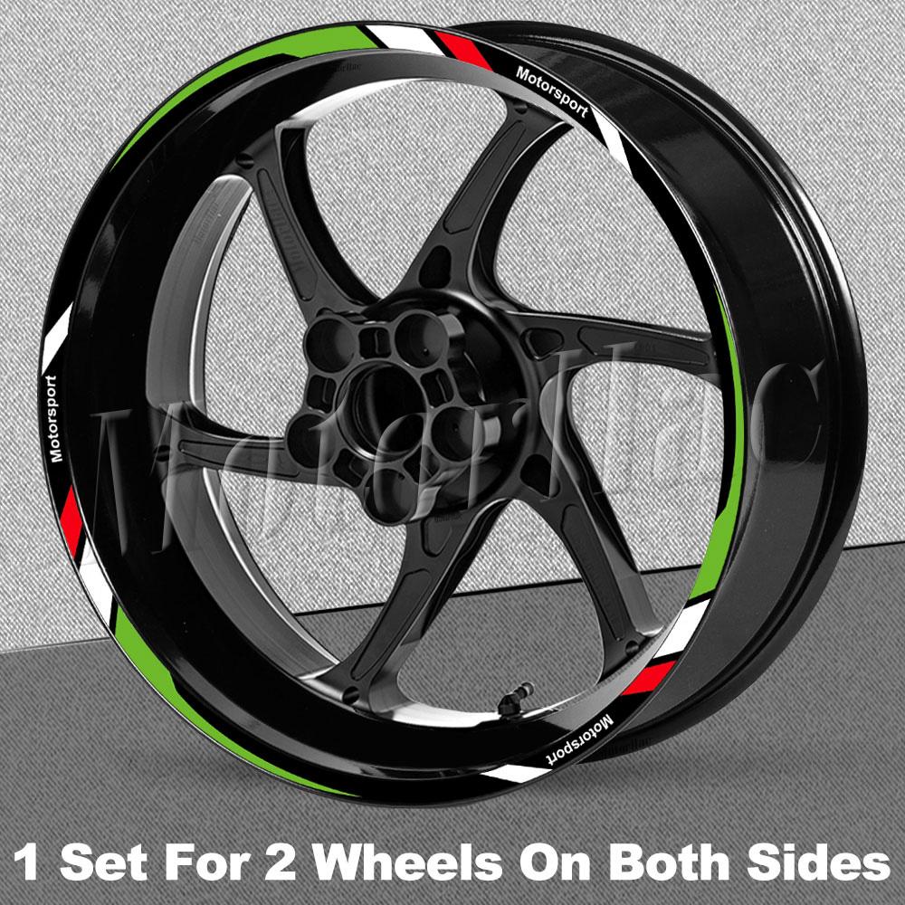 Наклейка на колесо мотоцикла 17'' Декаль на обод Полосатая лента Аксессуары Для S1000XR/RR F900/800R S1000R F900XR nine t R 1200R G310R