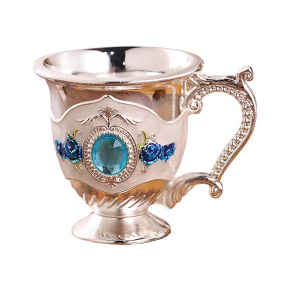 Бокал для вина, креативный ретро-дизайн, цинковый сплав, изысканная практичная чашка для питья, вечеринка