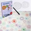 2019 Spirograph Deluxe Set Design Tin Set Draw Spiral Designs Interlocking Gears & Wheels Draw Toys