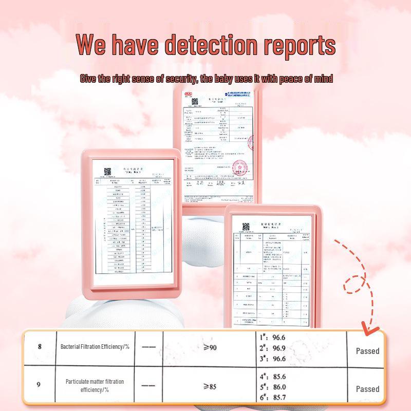 Infant & Toddler Winter Breathable Mask for Ages 0-3 Years