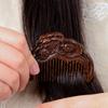 Scalp Sandalwood Comb Rabbit Wooden Comb Fashion Massage Wood Comb  Gift