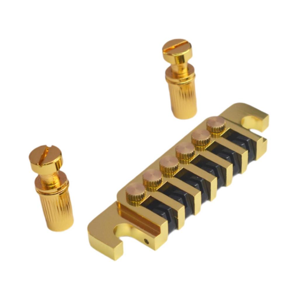 LP Bridge Stop Bridge Tailpiece Metal Replace Upgrade Part Guitar Repair Tool Parts Accs for Guitars Electric Guitar Bridge