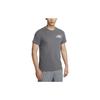 Dri-FIT Letter Round Neck Casual Fitness Short Sleeve T-Shirt Men Tops Iron-Gray FQ3881-068
