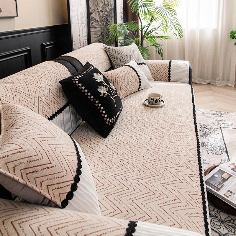 Подушка для дивана Новый Универсальный Чехол для дивана-комбинации на четыре сезона Подушка для сиденья Цельный Чехол для дивана Ткань Полотенце Подушка