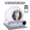 Tonepie Automatic Smart Cat Litter Box Self Cleaning App Control Pet Toilet Litter Tray Ionic Deodorizer Pet Arenero Gato 65L