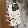 Цветной кот подходит для Apple 17promax мультяшный милый iPhone16Pro линза всесторонний 15 новых моделей 1