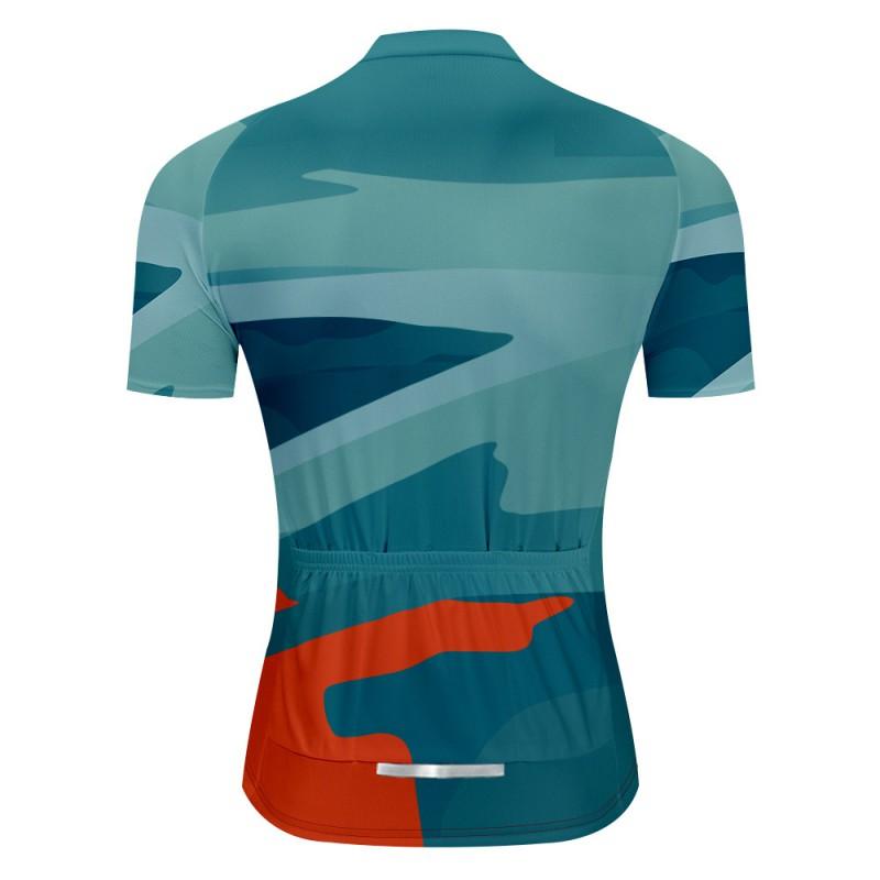 Mens Breathable Cycling Jersey Short Sleeve - Batch 3 Quick-Dry Performance Top Rides
