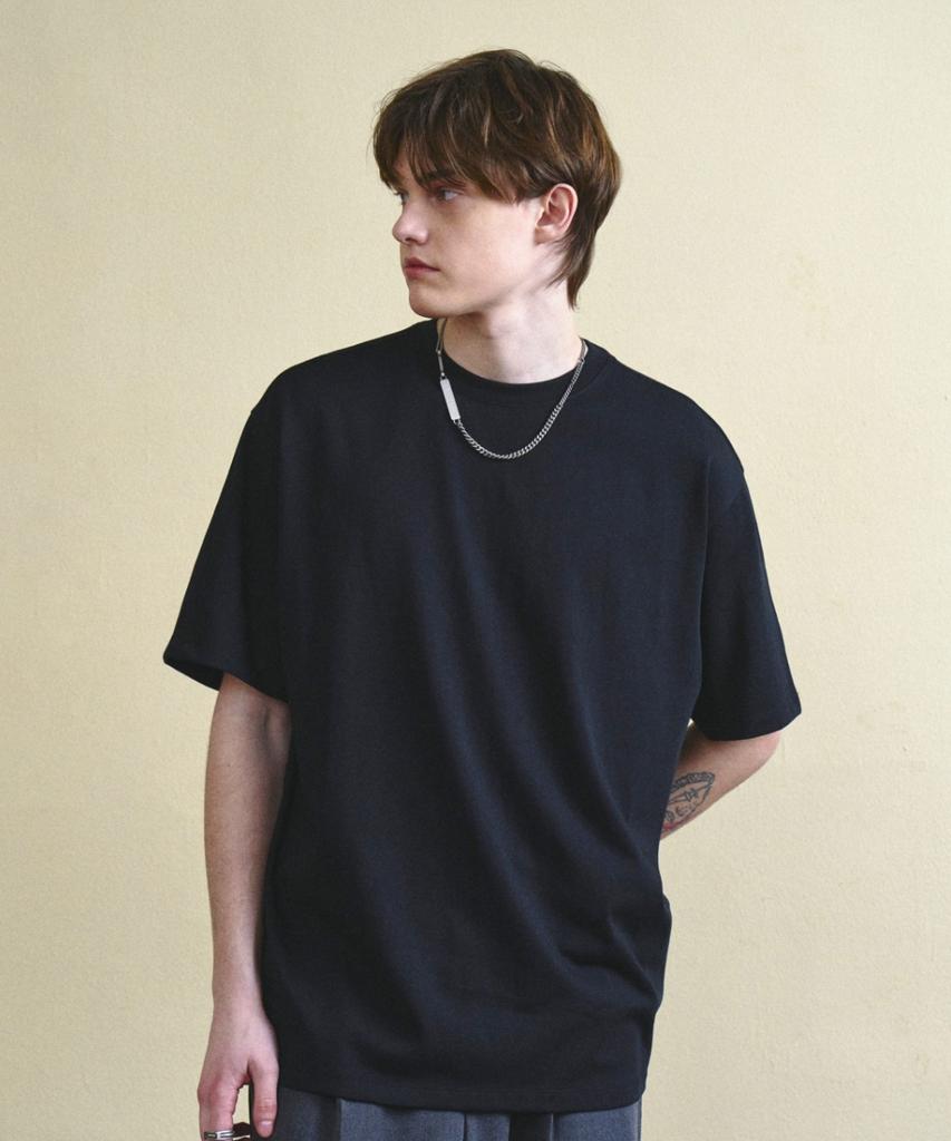 MAISON MINED [2 шт.] Супима Обычный Круглый Вырез (Тип)
