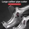 Труборез Трубные ножницы Материал Sk5 Трещоточный резак Инструменты для резки пластиковых труб ПВХ/ПУ/ПП/ПЭ Резка шлангов Ручной инструмент для сантехника